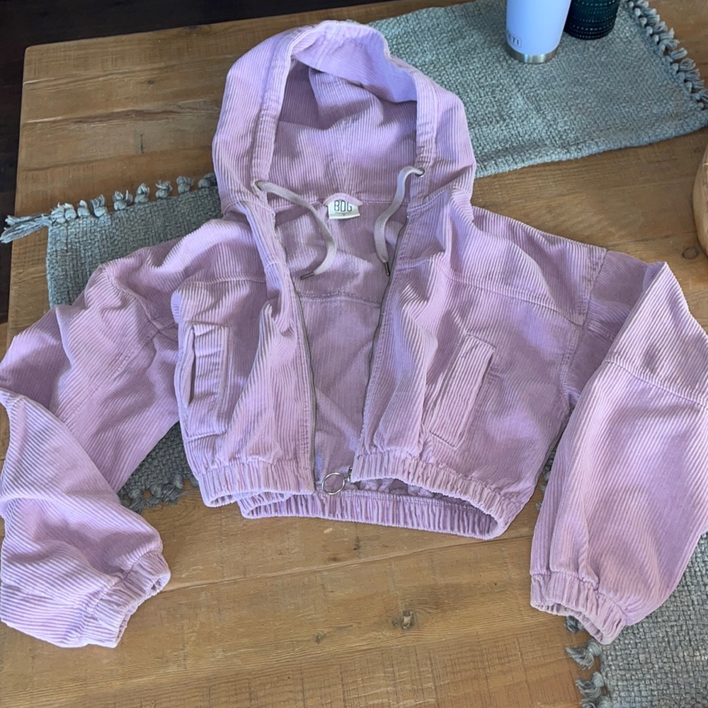 BDG cropped corduroy jacket